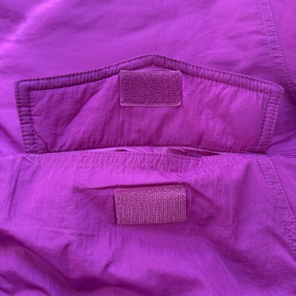 Free People Movement Off The Bleachers Coaches Purple Women’s Jacket Size L - Picture 9 of 10